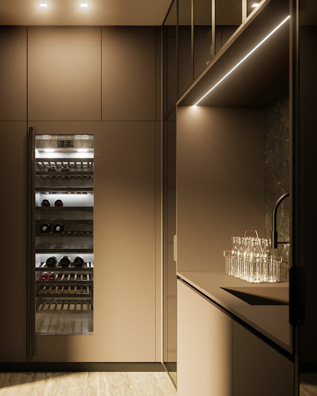 Moodboard 5 - Brown material 3 - Doimo Cucine